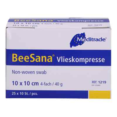 Vlieskompressen 10x10 cm steril 4fach