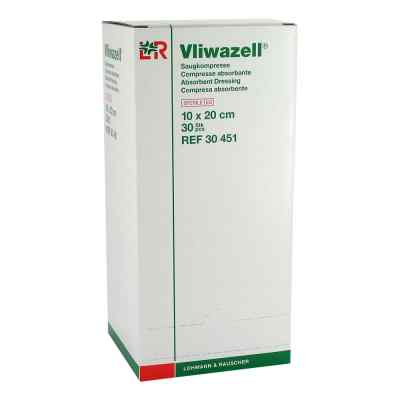 Vliwazell Saugkompressen 10x20 cm steril