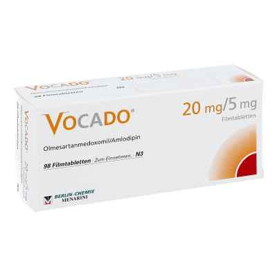 Vocado 20mg/5mg 98 stk von BERLIN-CHEMIE AG PZN 07294186