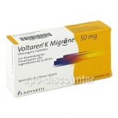 Voltaren K Migräne 50 Mg überzogene Tabletten 10 stk von NOVARTIS Pharma GmbH PZN 01454915