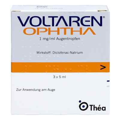 Voltaren Ophtha Augentropfen 3X5 ml von Thea Pharma GmbH PZN 04286915