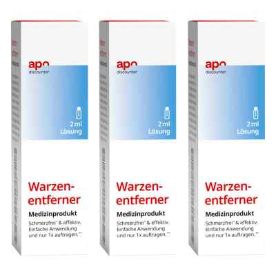 Warzenentferner Lösung für Hände und Füße 3x2 ml von PK Benelux Pharma Care BV PZN 08102521