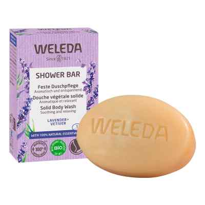 Weleda Feste Duschpflege Lavender + Vetiver 75 g von WELEDA AG PZN 17607539