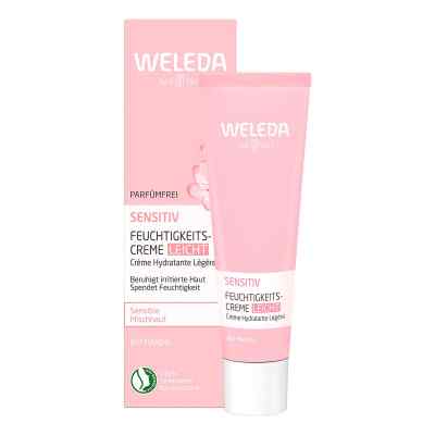 Weleda Sensitiv Feuchtigkeitscreme Leicht Mandel 30 ml von WELEDA AG PZN 19179786