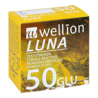 Wellion Luna Blutzuckerteststreifen 50 stk von Med Trust GmbH PZN 00865697
