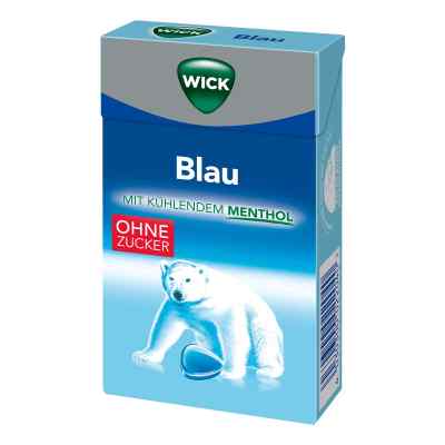 Wick Blau Menthol Bonbons ohne Zucker Clickbox
