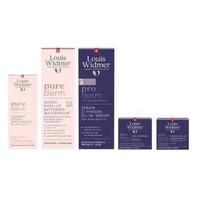 Widmer Pflege-Set: Augen-Make-up entfernen & pflegen