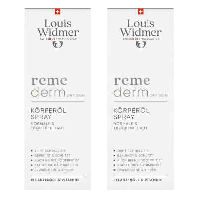 Widmer Remederm Körperöl Spray Leicht Parfüm.