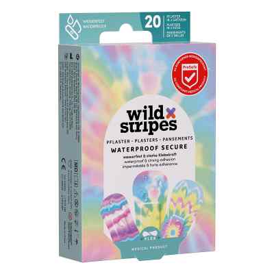 Wild Stripes Waterproof Secure Rainbow Int Pflast.