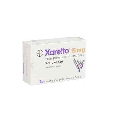 Xarelto 15 mg Filmtabletten 28 stk von axicorp Pharma B.V. PZN 11724729