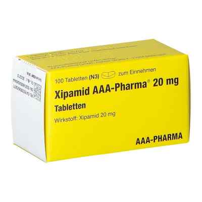 Xipamid 20 mg Aaa-pharma Tabletten 100 stk von AAA - Pharma GmbH PZN 03062527