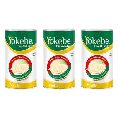 Yokebe Vanille - Diätshake zur Gewichtsabnahme - mit Protein