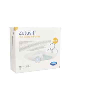 Zetuvit Plus Silicone Border steril 12,5x12,5 cm 10 stk von B2B Medical GmbH PZN 16738044