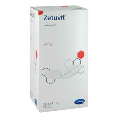 Zetuvit Saugkompressen steril 10x20 cm 25 stk von 1001 Artikel Medical GmbH PZN 09178656