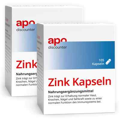 Zink Kapseln 10 mg von apodiscounter