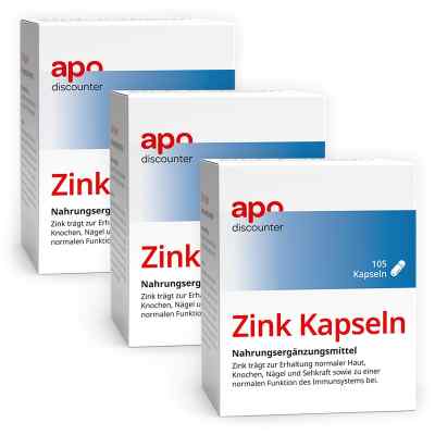 Zink Kapseln 10 mg von apodiscounter