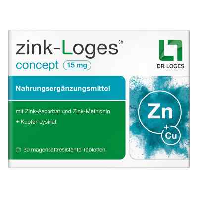 Zink-Loges Concept 15 mg magensaftres. Tabletten