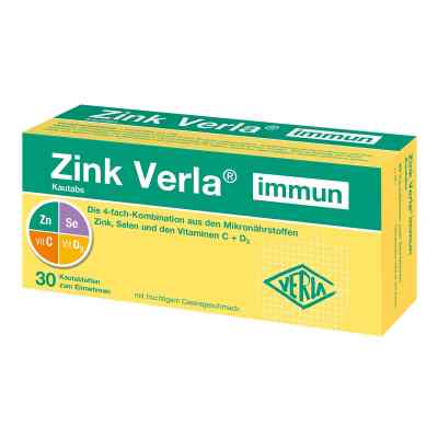 Zink Verla Immun Kautabs 30 stk von Verla-Pharm Arzneimittel GmbH &  PZN 17532149