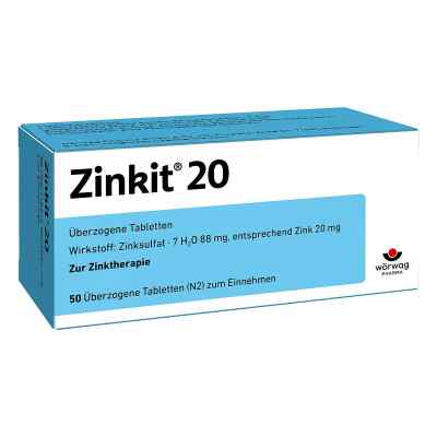 Zinkit 20 50 stk von Wörwag Pharma GmbH & Co. KG PZN 04435261