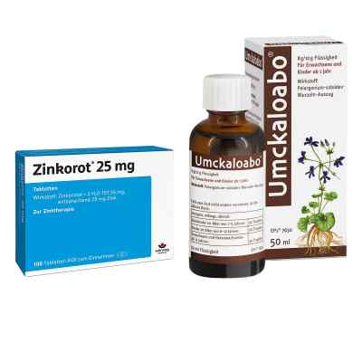 Zinkorot 25 Mg Tabletten + Umckaloabo Flüssig