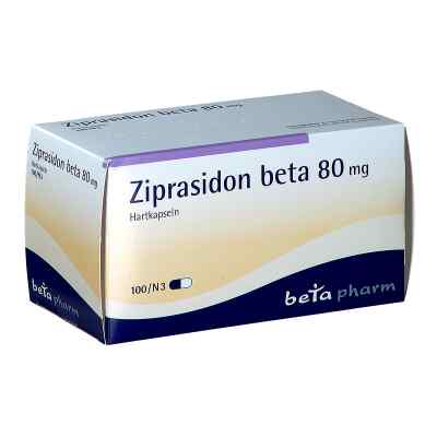 Ziprasidon beta 80 mg Hartkapseln 100 stk von betapharm Arzneimittel GmbH PZN 00234005