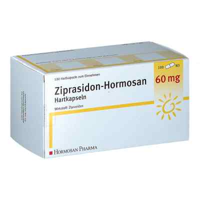 Ziprasidon Hormosan 60 mg Hartkapseln 100 stk von HORMOSAN Pharma GmbH PZN 01154679
