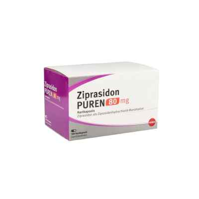Ziprasidon Puren 80 mg Hartkapseln 100 stk von PUREN Pharma GmbH & Co. KG PZN 12479628