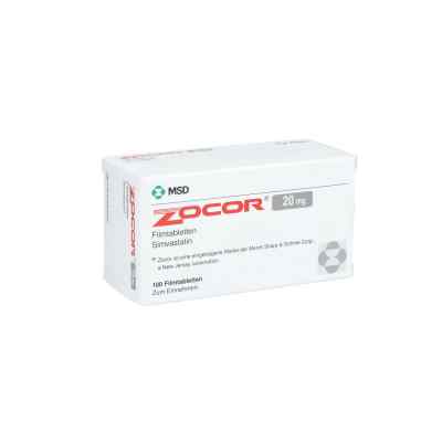 Zocor 20 mg Filmtabletten 100 stk von kohlpharma GmbH PZN 09060601