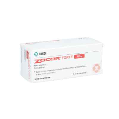 Zocor forte 40 mg Filmtabletten 100 stk von kohlpharma GmbH PZN 01096835