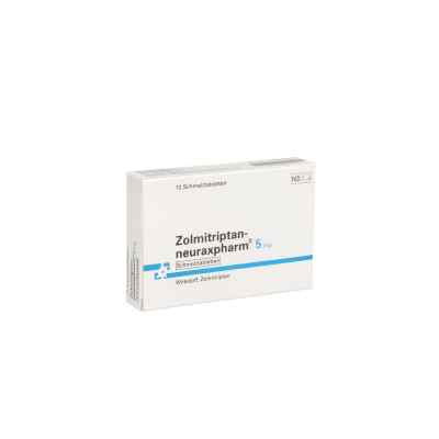 Zolmitriptan-neuraxpharm 5 mg Schmelztabletten 12 stk von neuraxpharm Arzneimittel GmbH PZN 09536802