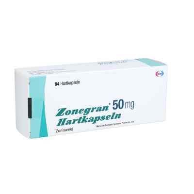 Zonegran 50 mg Hartkapseln 84 stk von EMRA-MED Arzneimittel GmbH PZN 12344360