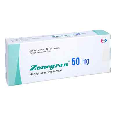 Zonegran Eisai 50 mg Hartkapseln 28 stk von Amdipharm Limited PZN 04407276