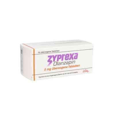 Zyprexa 5 mg überzogene Tabletten 70 stk von Docpharm GmbH PZN 05916689