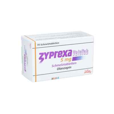Zyprexa Velotab 5 mg Schmelztabletten 70 stk von EurimPharm Arzneimittel GmbH PZN 04768896