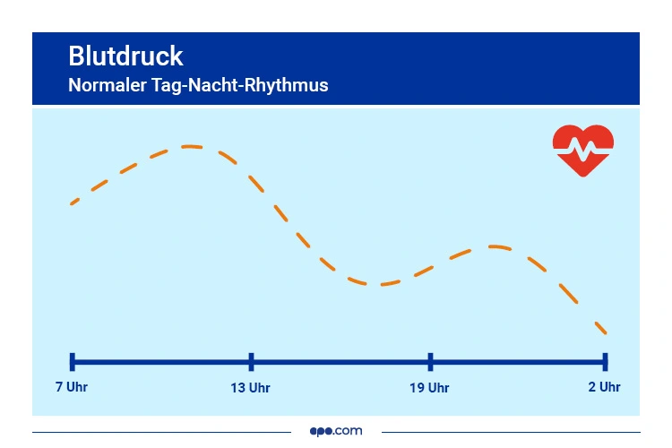 Wie Weit Sinkt Der Blutdruck Im Liegen Ab www.apo.com