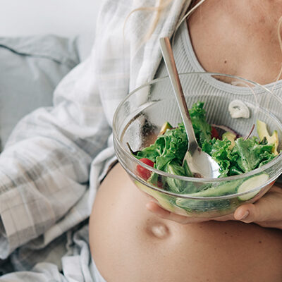 Gesunde Ernährung als Teil der Schwangerschaftsdiabetes Behandlung