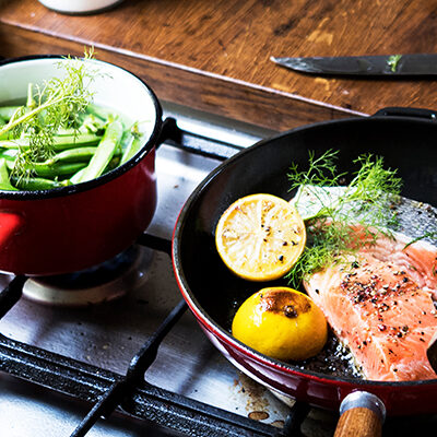 Lachs als Teil der Ernährung bei MS